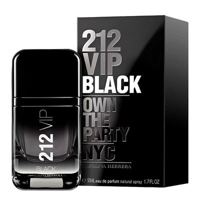 Carolina Herrera 212 Vip Black Eau De Parfum - Perfume Masculino 50ml