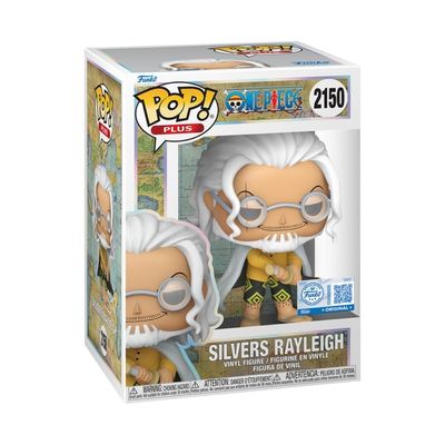 Boneco Funko Pop! Plus One Piece Silvers Rayliegh com Chase