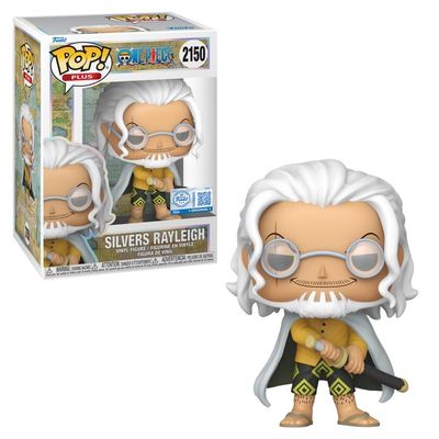 Boneco Funko Pop! Plus One Piece Silvers Rayliegh com Chase