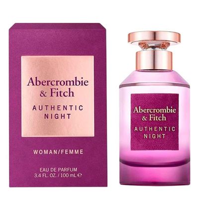 Abercrombie & Fitch Authentic Night Woman Edp - Perfume Feminino 100ml