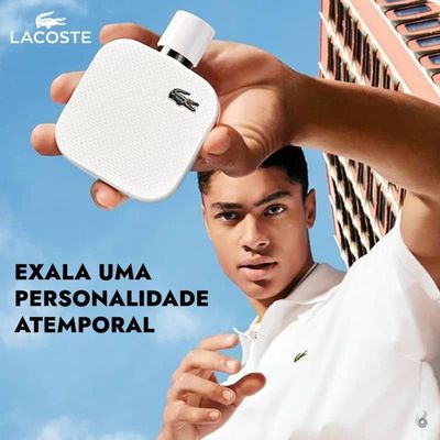 Lacoste L.12.12 Blanc Eau De Toilette - Perfume Masculino 175ml