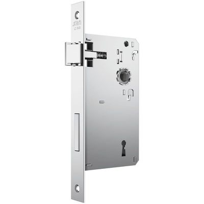 Fechadura Genoa 1610-09 Espelho Largo Em Inox Para Interior - 33580 - Stam