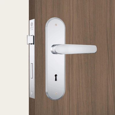 Fechadura Genoa 1610-09 Espelho Largo Em Inox Para Interior - 33580 - Stam