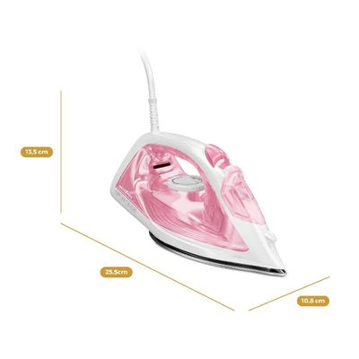 Ferro de Passar a Vapor Britânia Rosa Vapor Extra BFVE01A 127V