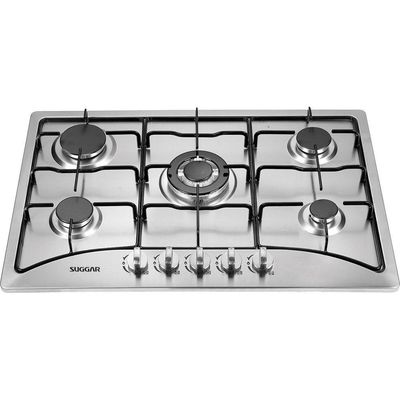 Cooktop 5 Bocas Aço Inox à Gás Suggar FG5135IX Inox Bivolt