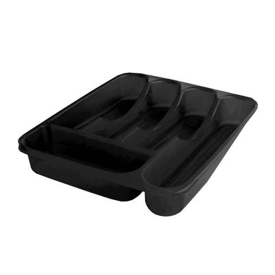Porta Talheres Plasvale Preto