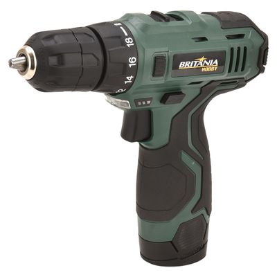 Parafusadeira e Furadeira Britânia Hobby BPF03M Com Estojo Bivolt