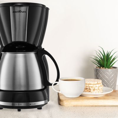 Cafeteira Britânia Jarra em Inox 15 Temp 127V