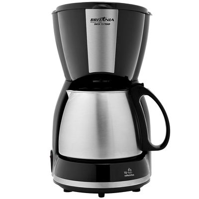 Cafeteira Britânia Jarra em Inox 15 Temp 127V