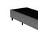 Cama Box Blindado Solteiro Extremo Reforçado Xerife Móveis Suede Cinza 40x88x188