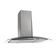 Coifa De Parede 70cm Vidro Curvo Duto Slim Fogatti Inox 110V