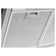 Coifa Ilha 60cm Vidro Reto Fogatti Inox 110V