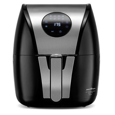Air Fryer Britânia 5L Antiaderente Digital Inox 1500W BFR41PI 127V