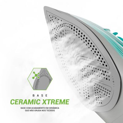 Ferro de Passar a Vapor Philco 320ml Base Cerâmica PFV71 127V