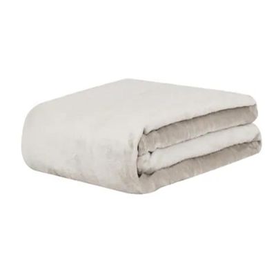 Cobertor Super Soft 300gr Casal 180x220cm Off-White Sonhare