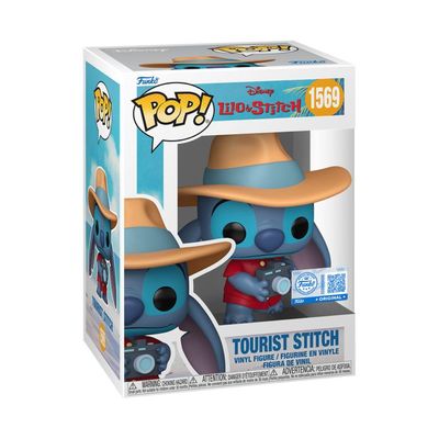 Boneco Funko Pop! Disney Lilo & Stitch - Stitch Turista