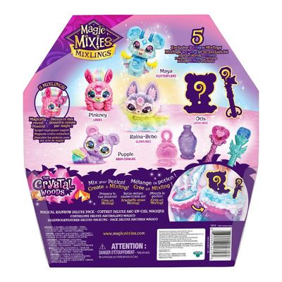 Magic Mixies Caldeirão Surpresa Mixlings 5 Pack Crystal Woods
