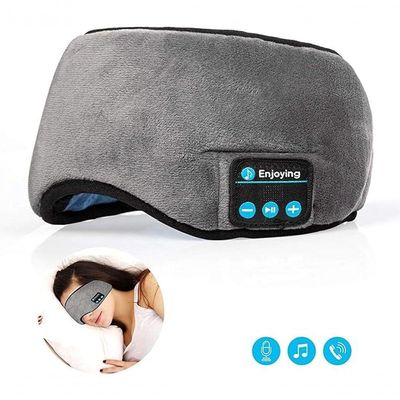 Mascara Para Dormir Tapa Olho Com Fone De Ouvido Bluetooth