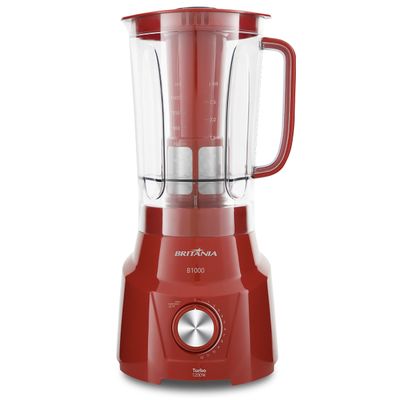 Liquidificador Britânia B1000 Vermelho 1200W 127V