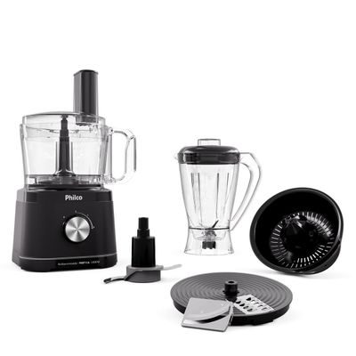 Multiprocessador Philco Concept 1000W 5 em 1 Preto PMP11A 127V