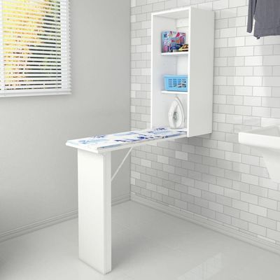Armário Tábua de Passar Retrátil Tp3030 Branco Tecno Mobili