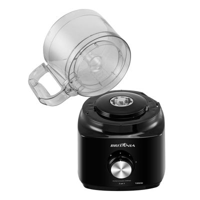 Multiprocessador Britânia 1000W 3 em 1 Lâminas Inox BMP900C 127V