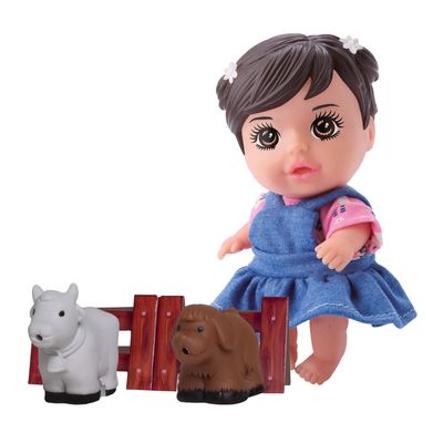 Boneca Bee Toys Mini Huggs Farm - Item Sortido