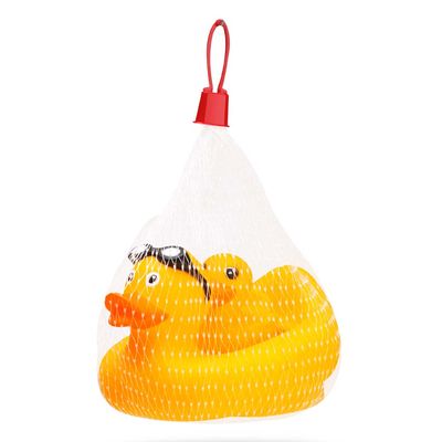 Pato de Banho Com Filhote BeeToys