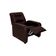 Poltrona Do Papai Reclinável Classic Matrix Sintetico Marrom