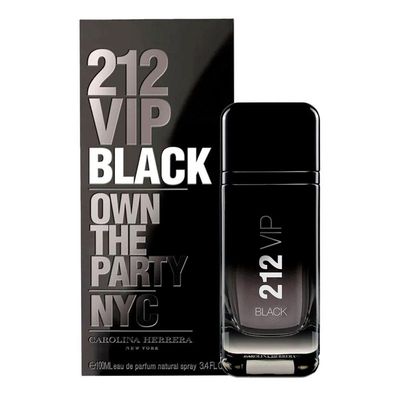 Carolina Herrera 212 Vip Black Eau De Parfum - Perfume Masculino 100ml