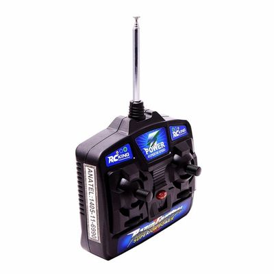 Jipe Elétrico Trilha Preto Com Controle Remoto 12V Bel Brink