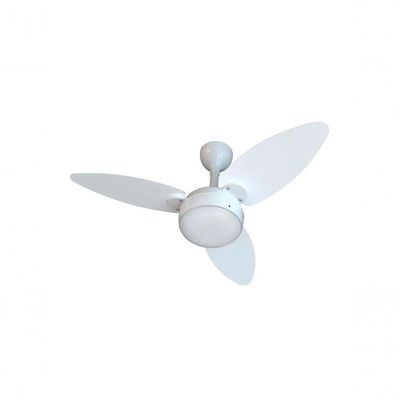 Ventilador De Teto Ventisol Elluz Inverter Controle Remoto Branco Com Cinza Bivolt