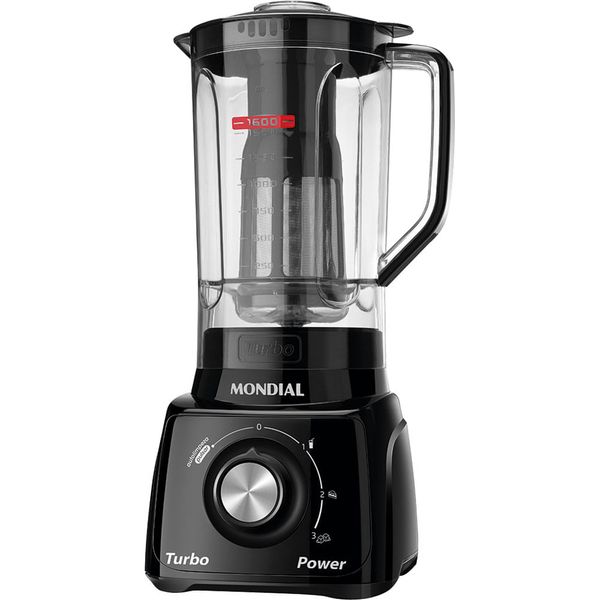 Liquidificador com Filtro Mondial L99 FB 500W 2.2L Preto 127V 127V