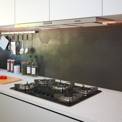 Depurador Fogatti Compact New Embutir Inox 90Cm Inox 110V