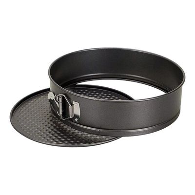 Forma De Bolo Redonda Antiaderente Com Fundo Removível 24cm - Ideal Para Confeitaria