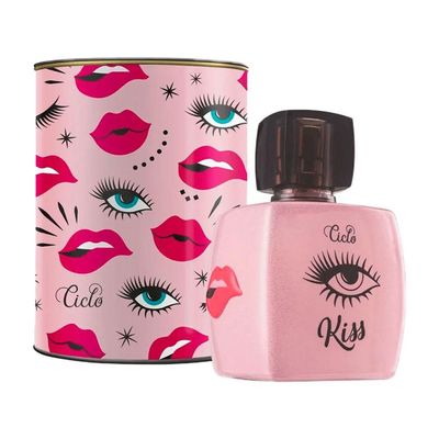 Ciclo Cosméticos Kiss Deo Colônia Lata - Perfume Feminino 100ml