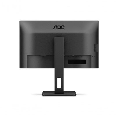 Monitor Aoc 23,8" Ips Base Ajustavel 100hz Hub Usb Dp Hdmi Vga Vesa 24e3uf-57
