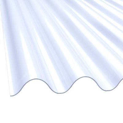 Telha Plástica Onda Alta 3,05x1,10 Metros 1,2mm - 51.0305 - Atco Telha Plast Onda Alta 3,05x1,10 Atco-ibrap