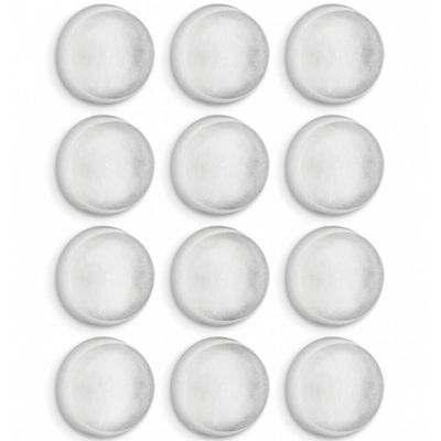 Protetores Anti-impacto Transpararente Com 12 Peças 21 X 21 Mm - Pr2143 - Pinceis Atlas