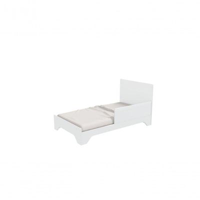 Berço Estilo Americano Popy - Moveis Peroba Branco Brilho