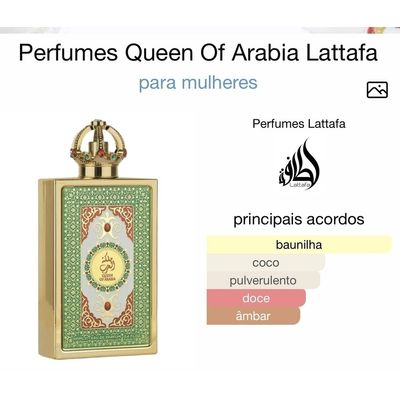 Queen Of Arabia Perfume Feminino Lattafa Eau De Parfum 100ml 100ml / Incolor