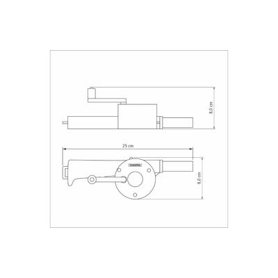 Soprador Manual para Carvão Tramontina em Polipropileno e Aço Inox