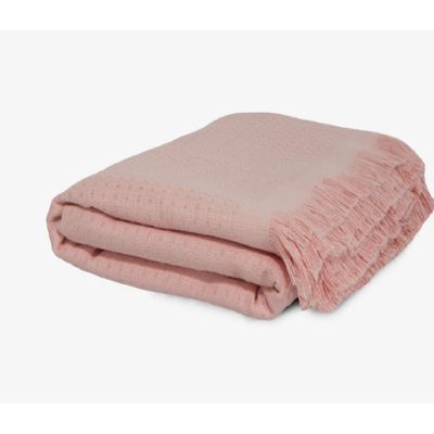 Manta Sofá Marrocos Liso 150x210cm Dohler Rose