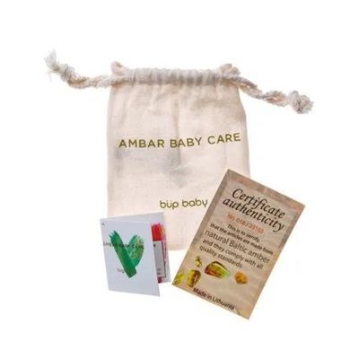 COLAR DE AMBAR ADULTO BAROQUE HONEY - 45CM - BABY CARE