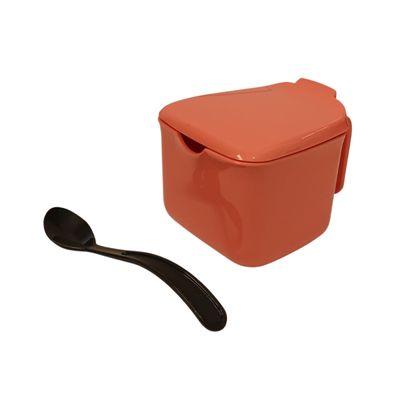 Kit Café Prático Garrafa Suporte e Açucareiro Rosa - Unitermi