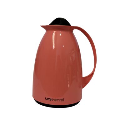 Kit Café Prático Garrafa Suporte e Açucareiro Rosa - Unitermi