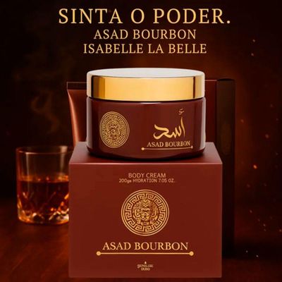 Creme Hidratante Corporal Asad Bourbon Isabelle La Belle 200ml
