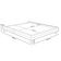 Cabeceira Casal Nilo 195cm Com Cama Pés Madeira Suném P05 Veludo Cinza - Lyam Decor