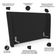 Cabeceira Cama Box Queen 160cm Nilo P05 Veludo Preto - Lyam Decor