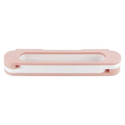 Suporte De Parede Multiuso Para Toalhas Sapatos Chinelos Rosa